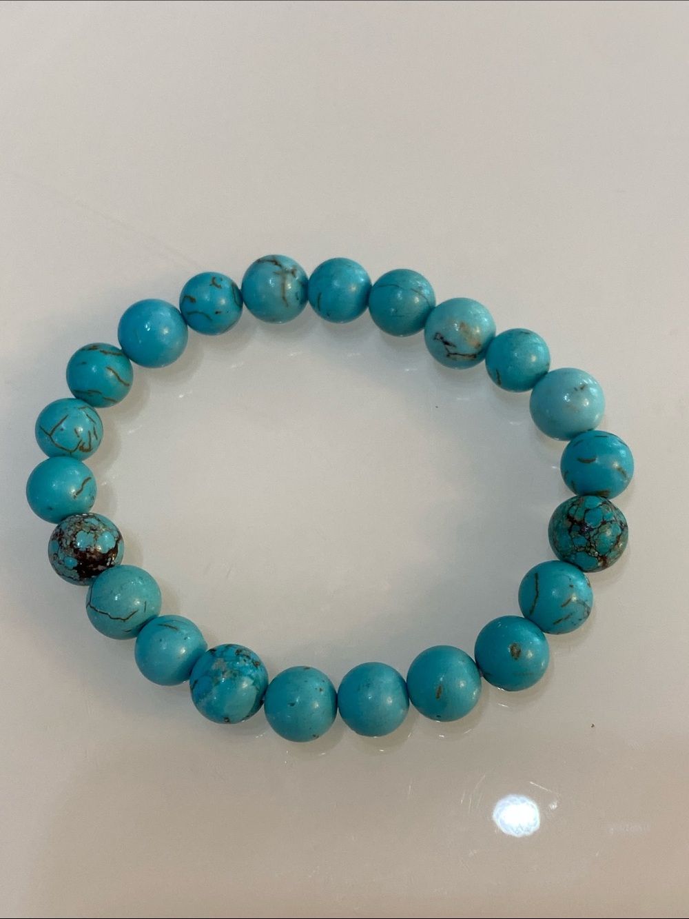 Blue stone bracelet - Picture 1 of 8